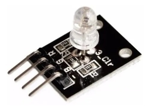 Ky016 - Módulo Led Rgb 3 Cores 5 Mm Translucido Arduino
