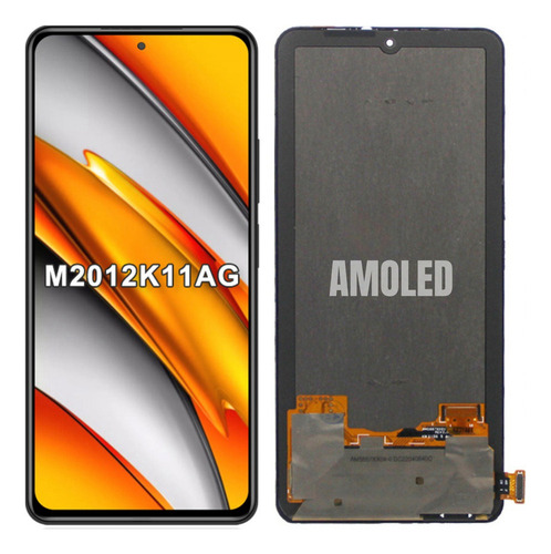 Pm Mp Pantalla Táctil Oled Amoled Para Poco F3 5g M2012k11ag
