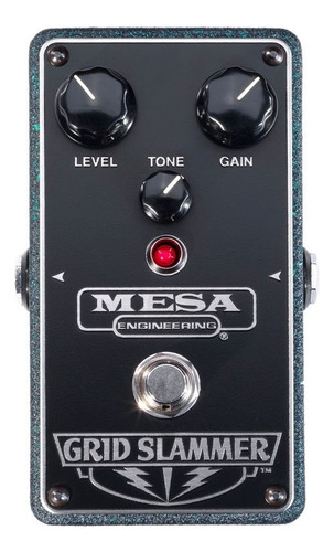 Mesa Boogie Grid Slammer Pedal Overdrive Para Guitarra Color Negro
