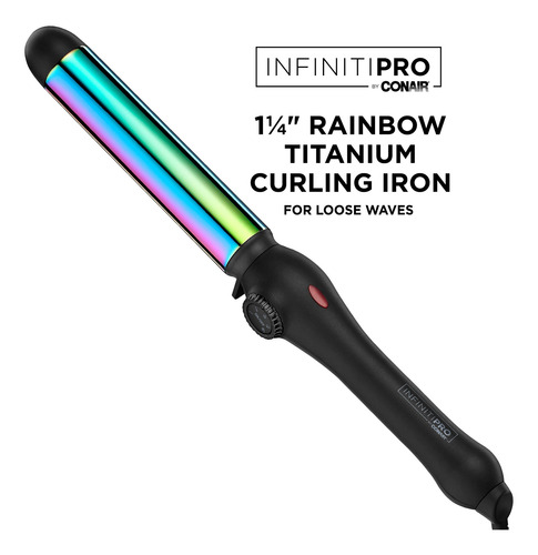 Rizador De Pelo 1.25'' Infinitipro Conair Cd355 En Titanio