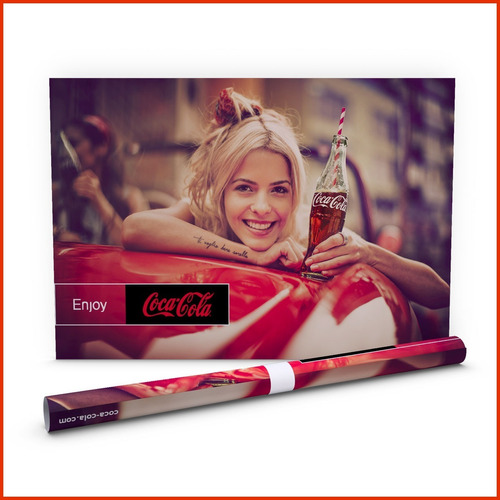 Poster Publicitario Refresco Enjoy Coca Cola #13 - 40x60cm