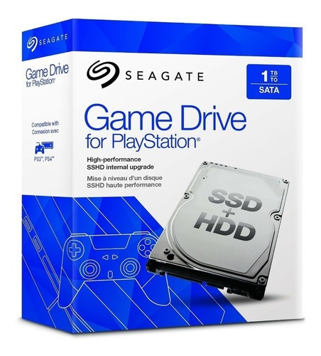 Disco duro híbrido SSHD interno Seagate Game Drive for PlayStation STBD1000101 1TB