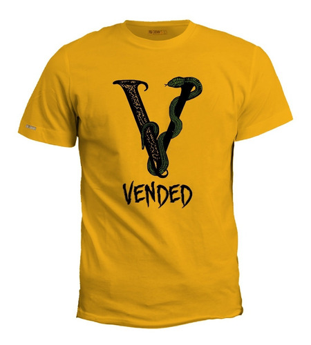 Camiseta Estampada Vended Logo Metal Rock Banda Irk