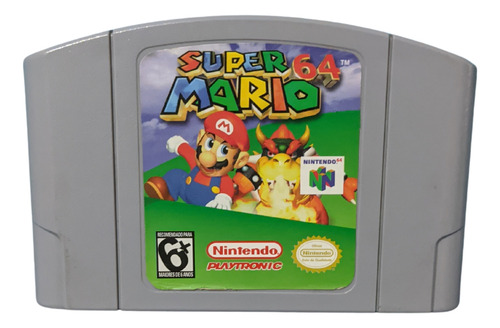 Jogo Super Mario 64 Caixa Original N64 Cib Gradiente (Usado)