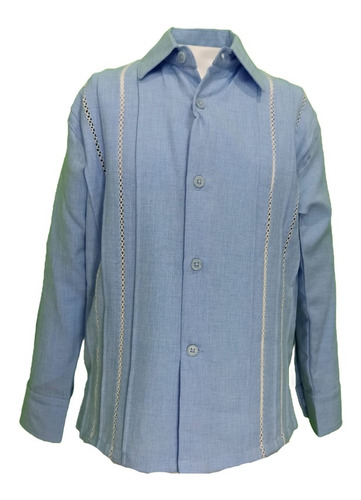 Guayabera Ml Niño Bahia 954nl Azul Cielo