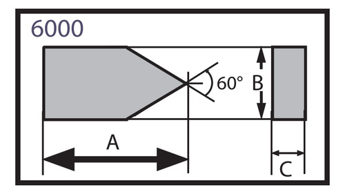 Pastilla Carburo Tungsteno 6100 C-6 (p20) (10 Piezas)
