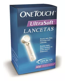 Lancetas One Touch Ultra Soft X 100 Unidades