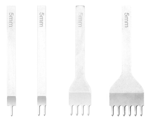 4pcs Punching Punches Lacing Casting Projects Practical 5 Mm