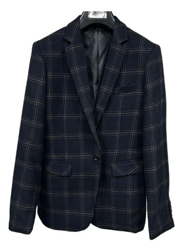  Blazer Saco En Paño Liviano Hugo Boss Hombre