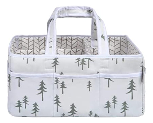 Trend Lab Mountain Baby Storage Caddy Para Cambiar Pañales