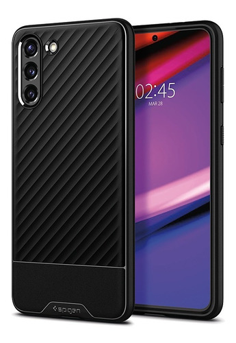 Imagen 1 de 5 de Funda Spigen Galaxy S21 Core Armor Air Cushion Tec Black