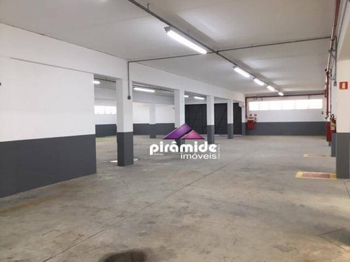 Galpão Para Alugar, 2046 M² Por R$ 25.000,00/mês - Jardim Califórnia - Jacareí/sp - Ga0036