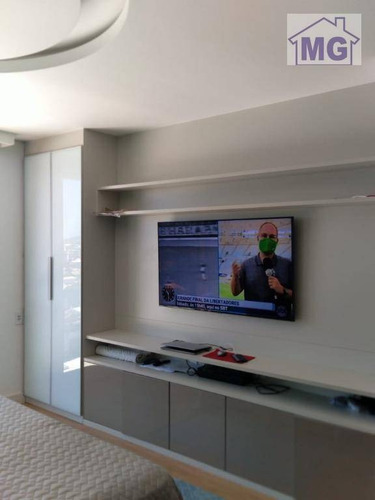 Imagem 15 de 22 de Flat Com 1 Dormitório À Venda, 63 M² Por R$ 380.000,00 - Glória - Macaé/rj - Fl0019