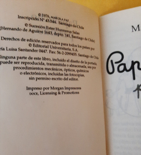 Papelucho Perdido - Marcela Paz (Usado)