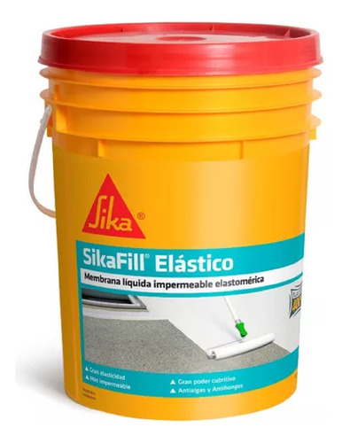 Sikafill Elástico Membrana Liquida 20 Kgs Ferreteria K37 