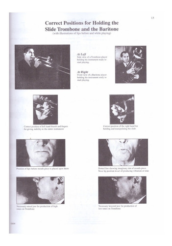 J.b. Arban: Method For Trombone And Baritone.