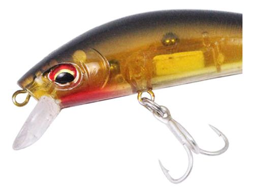 3 Señuelo De Pesca Realista Topwater Hard Espalda Negra