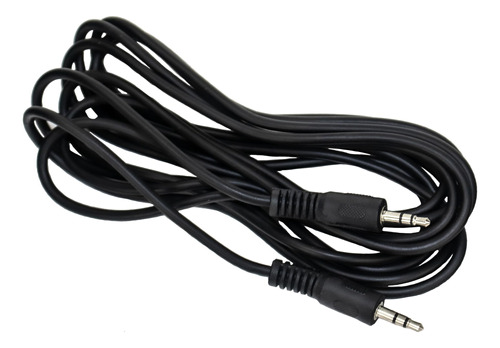 Chromacast Paquete De 2 Cables Auxiliares De Goma Negros De