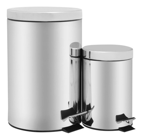 Set De 2 Papeleros 12 Lt + 3 Lt Just Home Collection