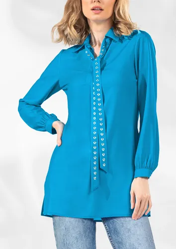 Blusones transparentes largos new arrivals