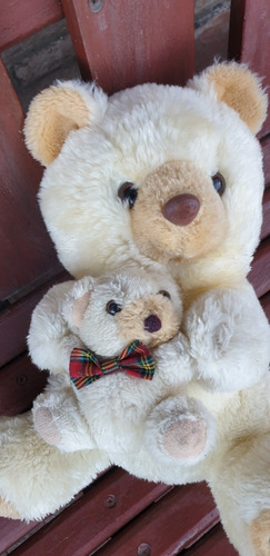 Osa Peluche Con Osito Bb...40cm×23