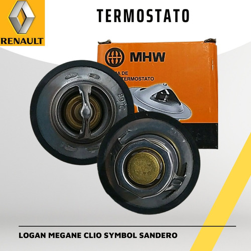 Termostato Renault Logan Symbol Clio Megane 89°c 