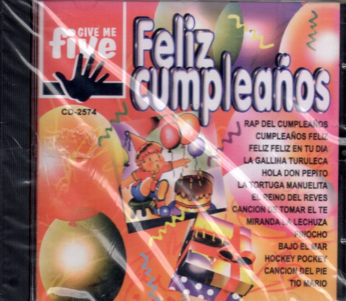 Feliz Cumpleaños Canciones Para Tu Fiesta Cd - Los Chiquibum