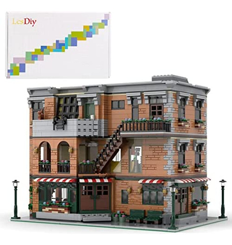 Lingxuinfo 4642pcs Conjunto De Edificios De Apartamentos Com