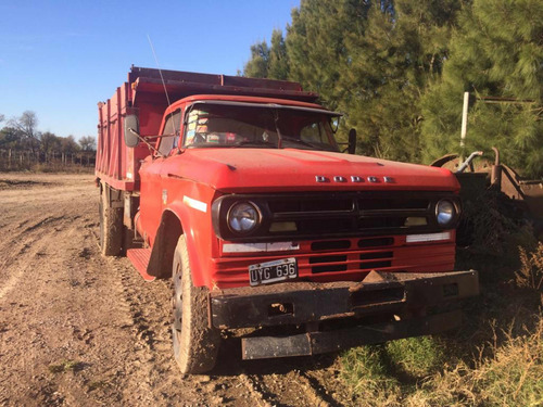 Camion Dodge Dp 600 Perkins 6 Con Caja Volcadora Bahco
