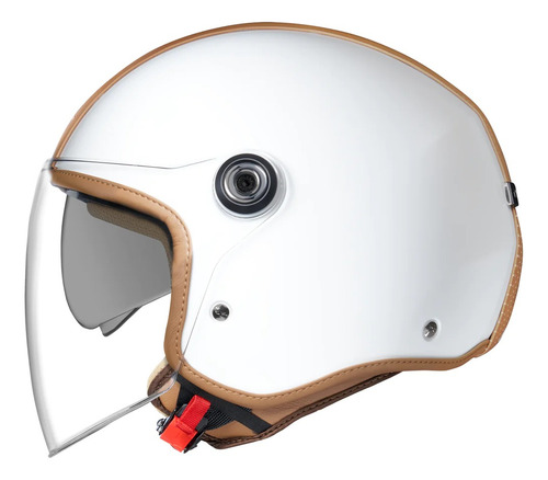 Capacete Aberto Nexx Y.10 Y10 Midtown Branco/caramelo @#