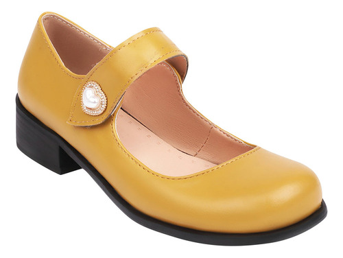 ) Zapatos De Verano Con Cabeza Redonda Y Tacones Bajos De