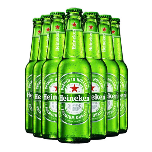 Promo Cerveza Heineken Long Neck 330 Ml X 24 Unidades