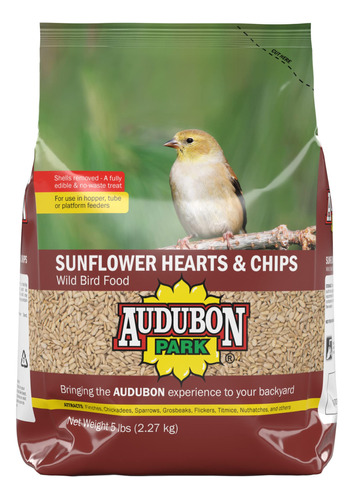 Audubon Park Alimento Para Pajaros Salvajes Con Corazones Y