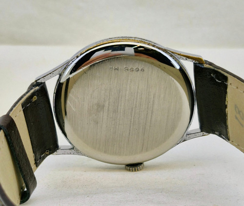 Reloj Girard Perregaux Original Esfera Tropical Default Full Marrón Oscuro Plateado Hermosa Patina Vintage