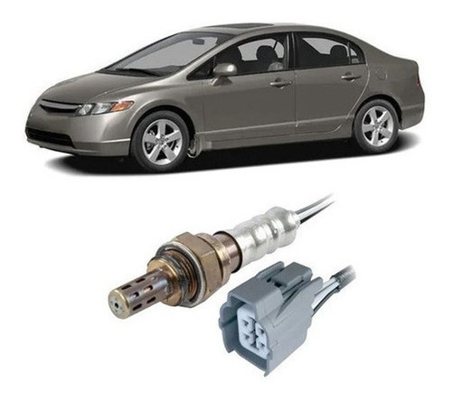 Sonda Lambda Sensor Oxigenio Civic 1.7 16v Elx - 2004 À 2005