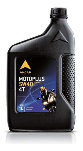 Aceite Moto 4t Motoplus 5w40 Sintetico Ancap 1 Lt 4 Tiempos