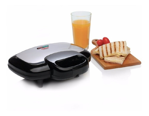 Imagen 2 de 6 de Sandwichera Liliana Mastertost As990 Placas Extra Grande
