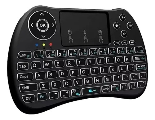 Mini Teclado Inalambrico Touchpad Mouse Smart Tv Box Febo