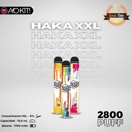 Imagen 1 de 1 de Puff Aokit Haka Xxl Disponible Al Mayor Y Detal
