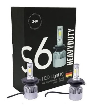 Kit S6 Heavy Duty 44.000lm 36w 12/24v H1 H3 H7 H8 H11  9006