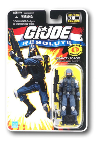 Gi Joe Resolute Animation Infantry Forces Cobra Trooper