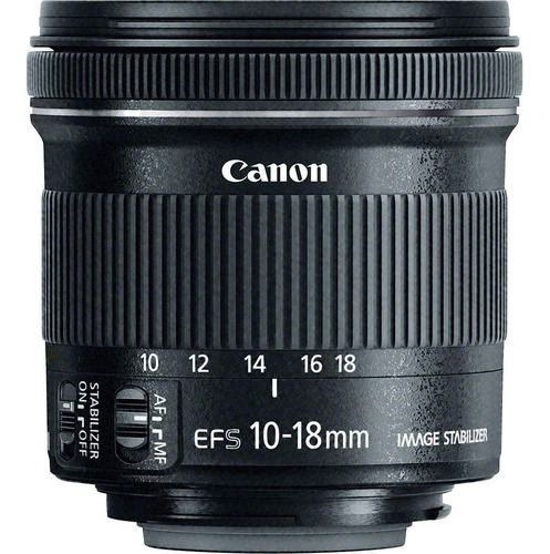 Imagen 2 de 7 de Lente Gran Angular Zoom Canon Ef-s 10-18 Mm F/4.5-5.6 Is Stm