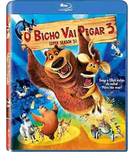 Blu-ray Filme O Bicho Vai Pegar 3.