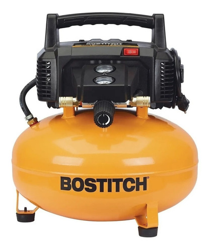 Compresor de aire eléctrico portátil Bostitch BTFP02012 monofásico 6gal 1.5hp 120V 60Hz amarillo/negro