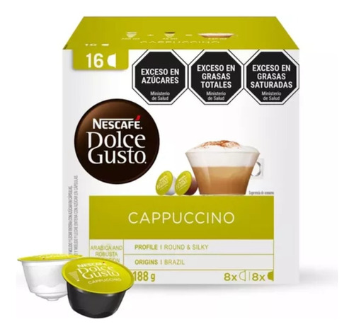 Nescafe Dolce Gusto Cappuccino 16 Capsulas