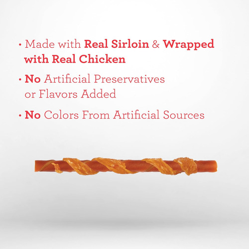 Dreambone Twists, 15 Ct, Envueltos En Pollo