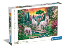 Comprar Rompecabezas Jardin De Los Unicornios Clementoni 2000 Piezas