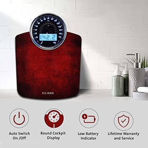 Eilison Advance 2 En 1 Y Báscula Analógica Para El Cuerpo 4