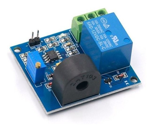 Modulo De Proteccion Sobrecorriente Ac Sensor 5a + Rele 12v