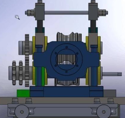 Projeto Perfiladeira P/ Perfil De Porta Enrolar Automática +